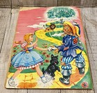 Vintage 1957 Wizard Of Oz Coloring Book Rare Company Sallfield
