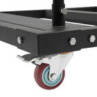 10 Tables Capacity Rolling Cart Steel Folding Table Cart For 60  Round Tables