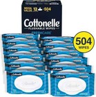 Cottonelle Flushable Wipes  504 Ct   Mega Value Free And Fast Shipping