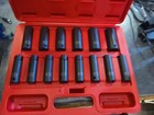Sunex 2653 14 Piece 1 2 Drive Metric Deep Impact Socket Set New