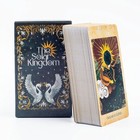 Solar Kingdom Tarot Deck 78 Cards Oracle Divination English Board Game Set