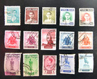 Thailand Stamp Lot Of 26  Scott s  s 263   380  Used    Sal s Stamp Store 
