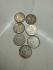 Lot Of 7 Morgan Silver Dollars 1921