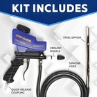 Le Lematec Sand Blaster Gun Kit  Sandblaster  Rust Remover And Paint Stripper   