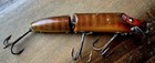 Vintage Heddon Jointed Vamp Lure Natural Scale