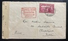 1944 Port Spain Trinidad   Tobago Ww2 Censored Cover To Dublin Ireland