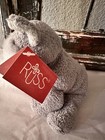 Russ Dog Plush Beanbag Luv Pets 5    Gray Scuffy Schnauzer Puppy W tag New