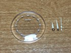 Watch Crystal   Hands Set For Accutron Spaceview Watches Alpha Luminous