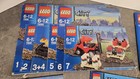 Lego City Instruction Manuals Only See Pics For Kit Numbers 17 Book Lot