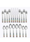 Fiesta Celebration 20-piece Flatware Set Silver