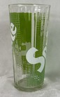 Vintage Sprite 6 5  Collector Drinking Glass Tumbler Cup Heavy Soda Pop Green