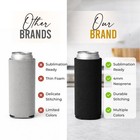 12 Pack 12oz Can Coolers Insulated Foam Can Cooler Sleeves For Beer And Soda