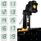 Super Automatic Table Tennis Robot Ping Pong Pitching Machine Training With Net