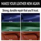 Leather Repair Kit - Fix Car Seat Vinyl Steering Wheel Upholstery Auto Interior