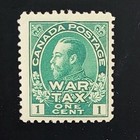 Canada Scott  mr1 Mnh Well Centered Good Margins  Good Original Gum  