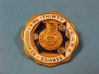 Vintage 10k Gold 3 Diamonds Bf Goodrich 30 Years Of Service Pin Eisenstadt 2 4 G