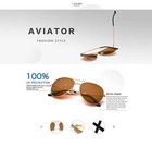Unisex Classic Aviator Sunglasses Driving Sun Glasses Polarized Lens Uv Brown