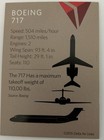 Delta Air Lines Pilot Trading Card  31 B717 From 2015 Rare 
