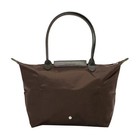 Longchamp Le Pliage L Tote Mocha Color Recycled Canvas Outlet From Japan