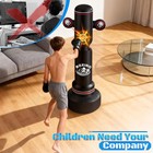 Upgraded Heavy Freestanding Punching Bag For Adults Teens  70    Standing Punching