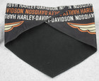 Harley Davidson Kerchief Triangle Bandanna Thick Hook   Latch Closure Classic