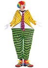 Red Green Yellow Clown Pennywise It Circus Performer Juggler Costume Mens Shoes