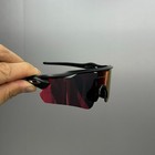 Oakley Oo9208 Radar Ev Path Lightweight Sunglasses Matte Black Frame Prizm Red L