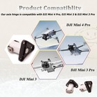 Imusk Original Front Hinge For Dji Mini 4 5 Pro mini 3 Arm Axis Shaft    