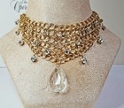 Phantom Of The Opera Necklace  W stage Used Bead From Chandelier Unique