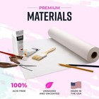 White Kraft Arts And Crafts Paper Roll - 36 Inches By 100 Feet 1200 Inch
