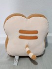 Pusheen White Bread Toast Large Plush Stuffed Toy 12  - Brand New