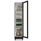 8 Cu ft Commercial Beverage Refrigerator  Slim Merchandiser Display Refrigerator