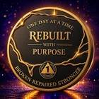     1 Year Sobriety Coin Aa Chip  Alcoholics Anonymous Recovery Medallion Token