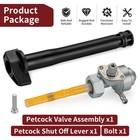 Fuel Petcock Valve W Lever For Honda Inverter Generator 16950-zs9-003 Eu3000is