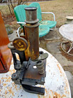 Bausch And Lomb 1915  Vintage Antique Microscope In The Wooden Box  62808 Help