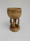  Belgian Congo Kuba Kingdom  Bakubu  Art Chalice Ceremonial Cup Bowl Statue 