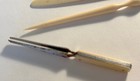 Lot Of 6 Vintage Celluloid Manicure Tools - File Tweezers Cuticle Tool Shoe Horn