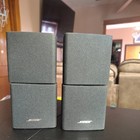 Pair  Bose Acoustimass Double Cube Speakers  black  Set Of 2 Two