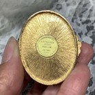 Estee Lauder Solid Perfume Compact Youth Dew Cameo   blue White  vintage Look  2   