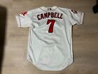 Kristian Campbell Game Used Worn Signed Portland Sea Dogs Home Jersey Red Sox