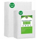 100-1000 Packs Vacuum Sealer Bags 6x10 8x12 Embossed Food Saver Storage Package