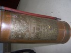 Vintage Nice  Elkhart  Fire Extinguisher Brass Copper Glass