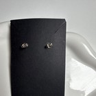 925 Sterling Silver Silver Tone  Earrings 