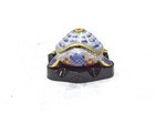 Chinese Cloisonne Turtle Trinket Box On Stand
