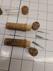 Vintage The Boye Needle Co  Wood Shuttles W   10  Sewing Needles    18 25