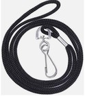 One Lanyard Id Badge Neck Strap Holder Black