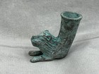 Antiue Ancient Near Eastern Old Bronze Rhyton Circa 250-350bc