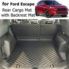 For 2020-2025 Ford Escape Trunk Mat And Rear Backrest Mat Cargo Liners All We   