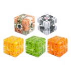 3d Maze Cube Puzzle - Large Labyrinth Ball Game With 6-side Challenge Fidget Toy