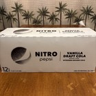 12 Pack Nitro Pepsi Nitrogen Infused Draft Vanilla Cola Limited Edition Soda
